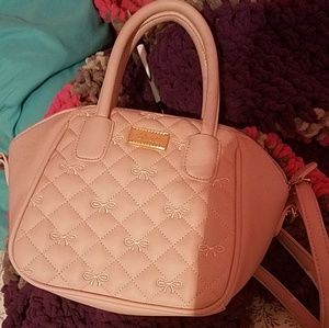 Betsey Johnson Small Pink Purse